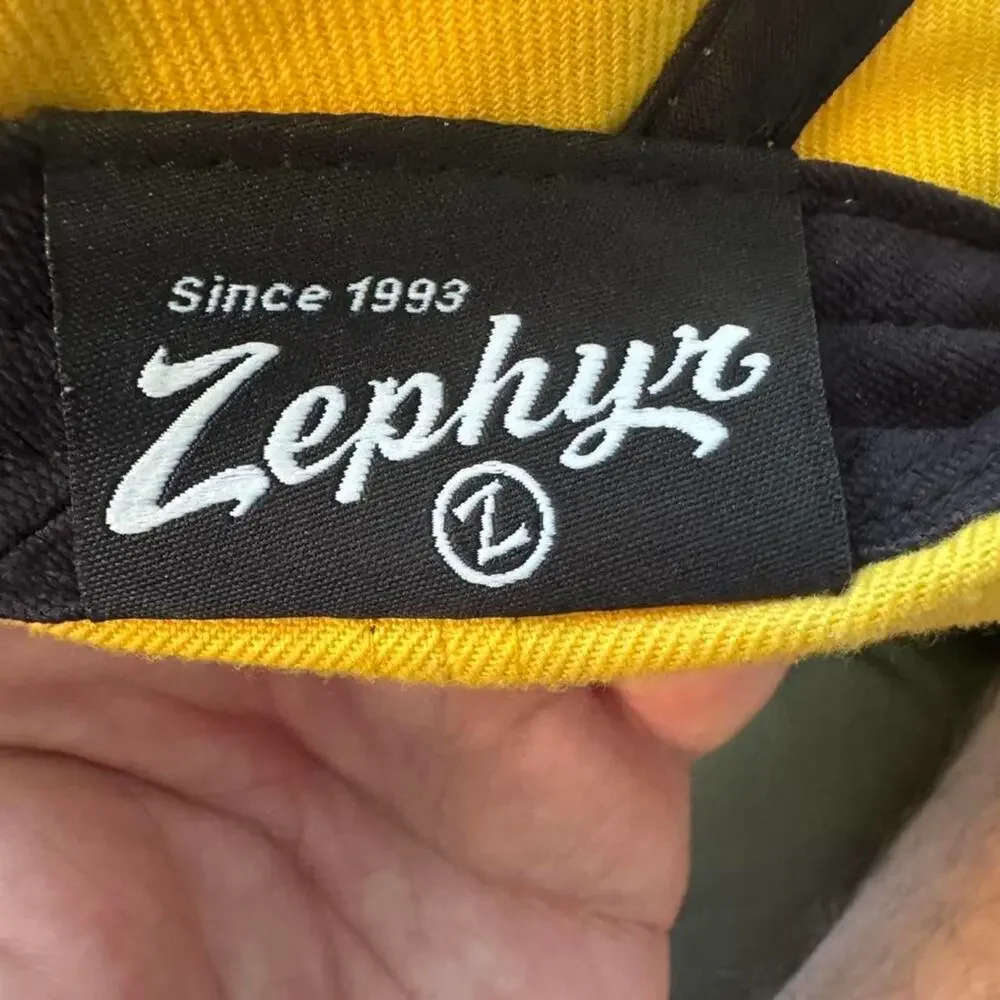 Providence Bruins Zephyr Yellow Black Adjustable Snapback Hat